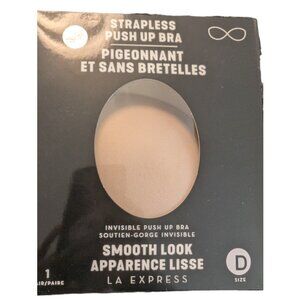 NEW LA Express Strapless Push Up Bra | Size D
